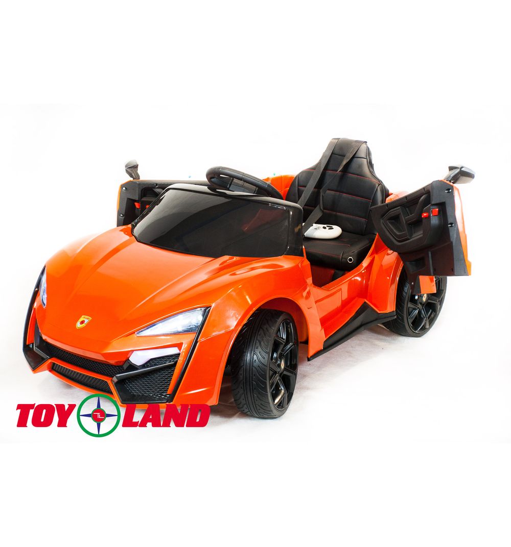 Электромобиль Lykan QLS 5188 4Х4, оранжевого цвета  